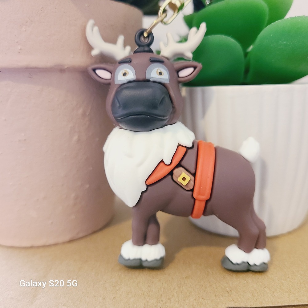 Disney Frozen Sven Reindeer Keychain NEW Unisex Collectible Casual Backpack